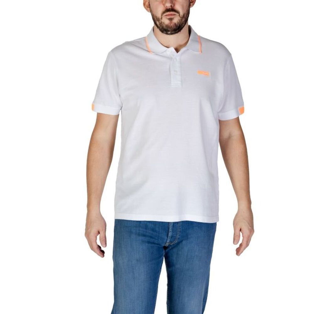 Refrigiwear White Cotton Polo Men's Shirt